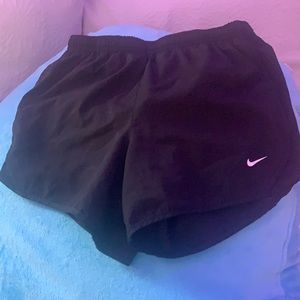 I am selling a kids large black Nike shorts